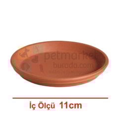 PMB 11 cm Kaliteli Plastik Tabak Mamalık