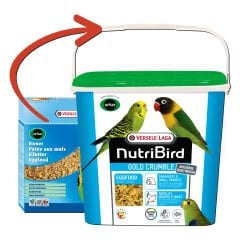 Versele Laga Nutribird Gold Crumble Yumurtalı Kuru Muhabbet Kuşu Maması 4 kg
