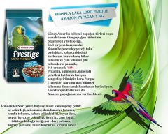 Versele Laga Lord Parque Amazon Papağan 1 KG Paket