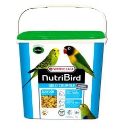 Versele Laga Nutribird Gold Crumble Yumurtalı Kuru Muhabbet Kuşu Maması (B) 1 kg