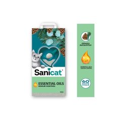 Sanicat Essential Oils Sedir Ve Okaliptus Kokulu Kedi Kumu 10 kg
