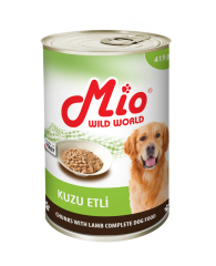 Mio Parça Kuzu Etli Köpek Konservesi 415 gr