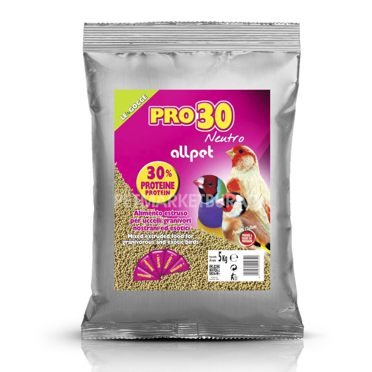 Le Gocce PRO 30 Neutro Bianco Protein&Vitaminli Özel Mama Nemlendiricisi (B) 500 gr