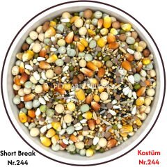 Vanrobaeys Short Break Nr.244 Buğdaysız Ve Kenevirli Güvercin Üreme Yemi 20 kg