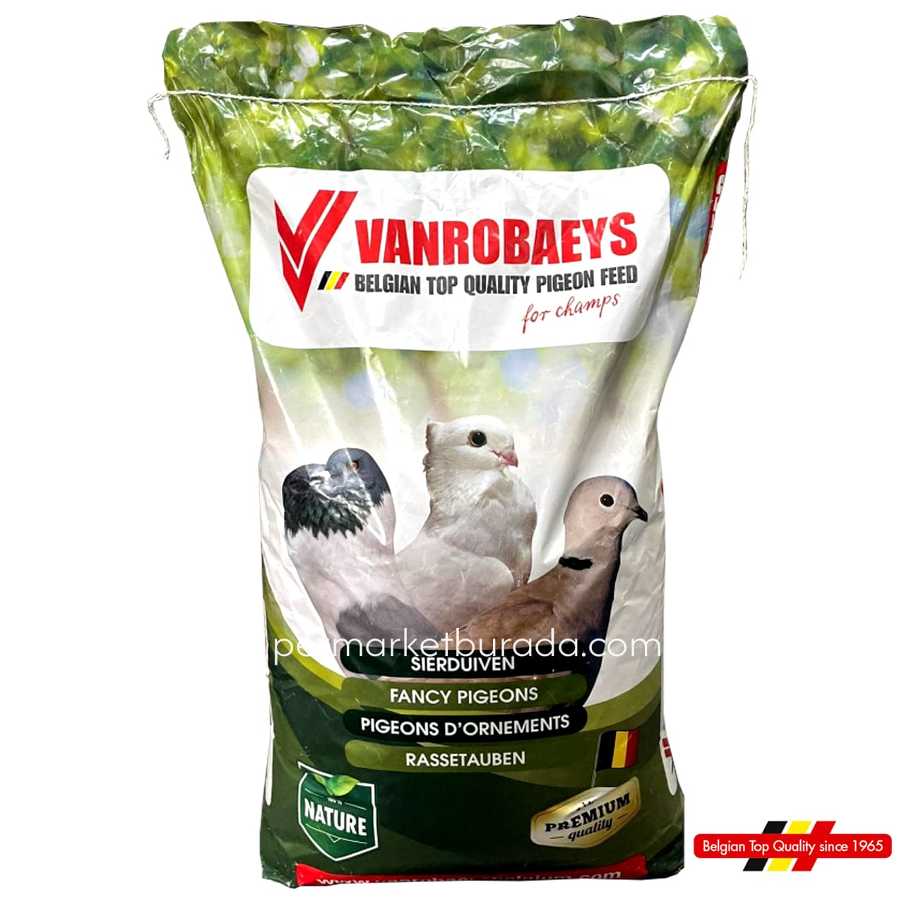 Vanrobaeys Short Break Nr.244 Buğdaysız Ve Kenevirli Güvercin Üreme Yemi 20 kg