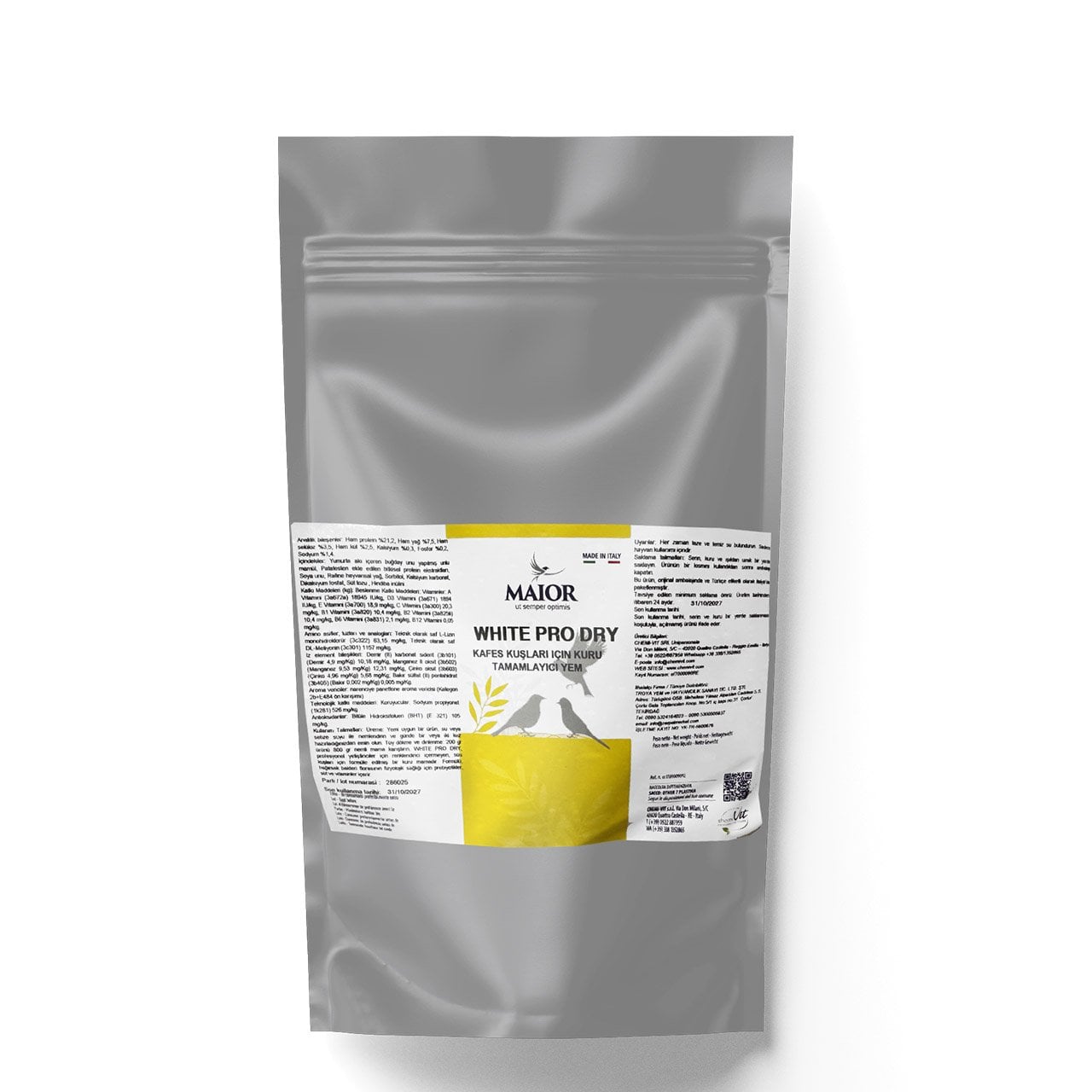 Chemivit Maior White Pro Dry Bianco Kuru Mama 4 Kg