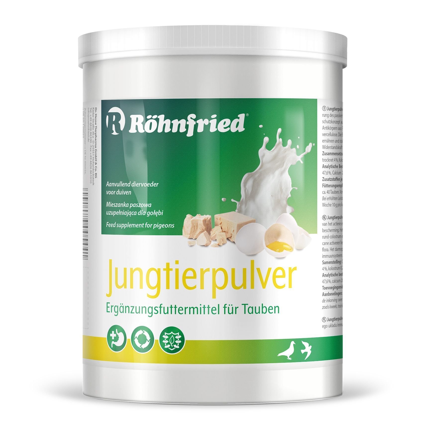 Röhnfried Jungtierpulver Prebiyotik İçeren Bağışıklık Destek Tozu (B) 100 Gr