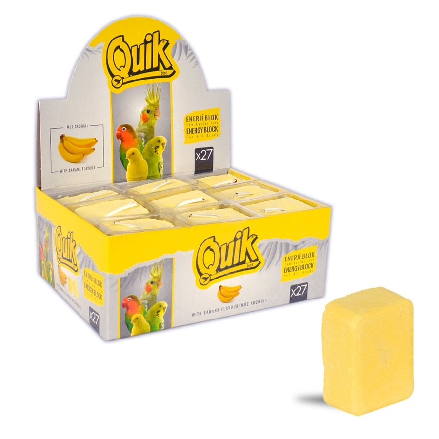 Quik Enerji Bloğu Muzlu 27'li Kutu
