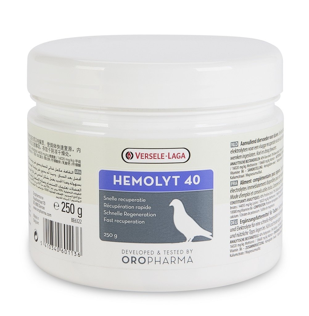 Versele Laga Oropharma Hemolyt 40 Hayvansal Protein Elektrolit Karışımı 250 g