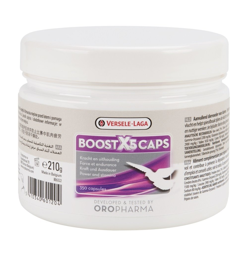 Versele Laga Boost X5Caps(Yarış Güv.Güç İçin)350 Kapsül