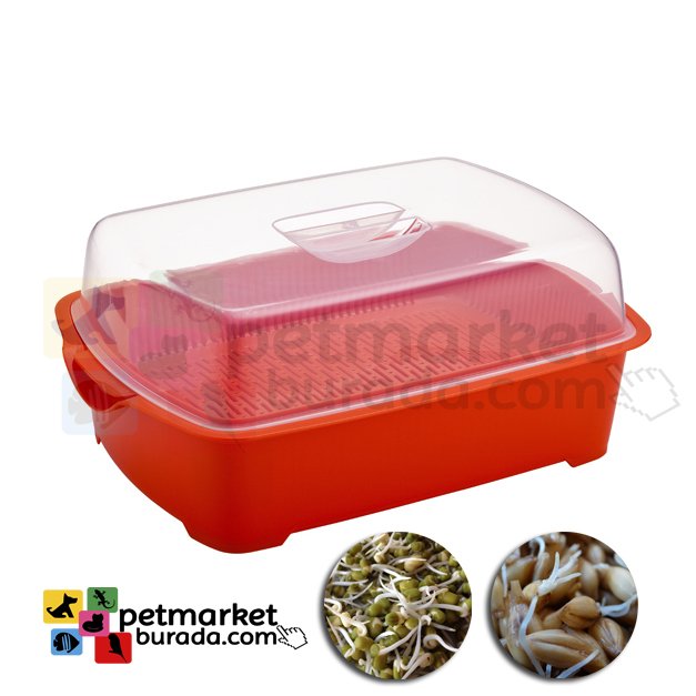 PMB Özel Çimlendirme Aparatı Kendinden Elekli 2 Katlı