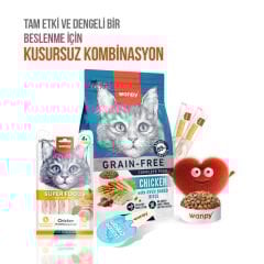 Wanpy Superfood Balkabağı & Kara Lahanalı Krema Kedi Ödülü 5 ad×14 gr