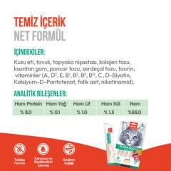 Wanpy Superfood Kuzulu, Pancar & Zerdeçallı Krema Kedi Ödülü 5 ad×14 gr