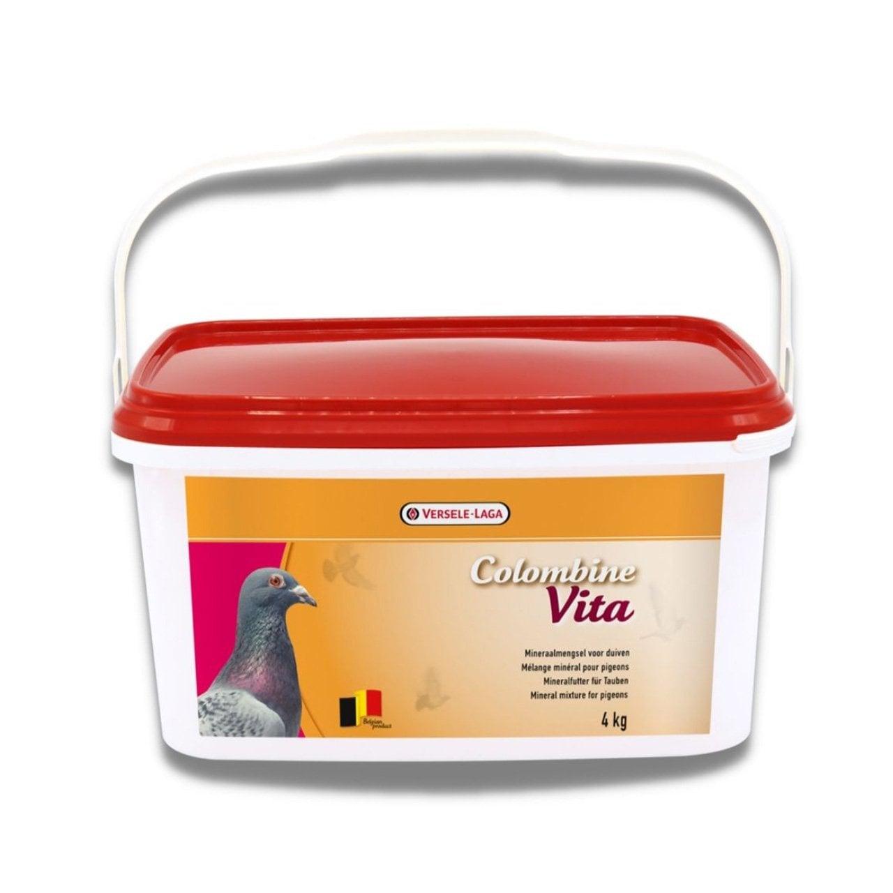 Versele Laga Colombine Vita Güvercinler İçin Kırmızı Toz Mineral Karışımı (OP) 4 kg