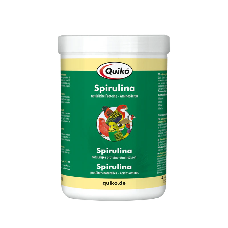 Quiko Spirulina Kuşlar İçin %65,00 Proteinli Saf Yosun 500 gr