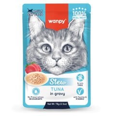 Wanpy Pouch Ton Balıklı Yaş Kedi Maması 70 gr