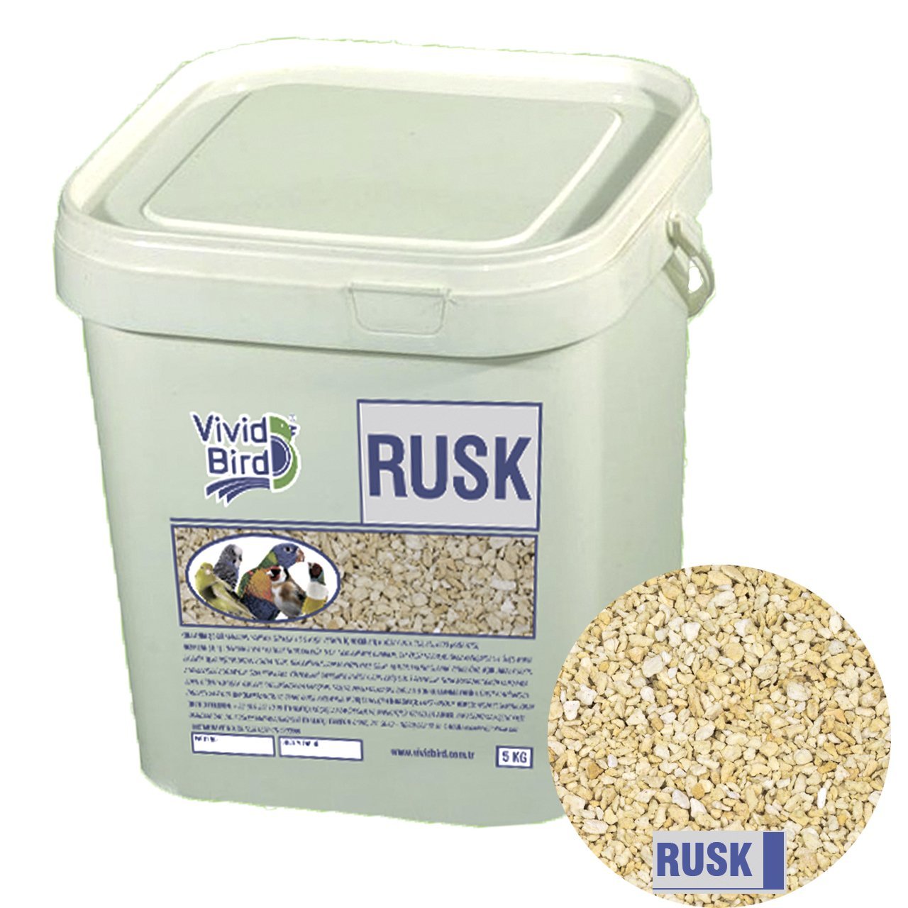 Vivid Bird Rusk Mama Nemlendiricisi 1 kg