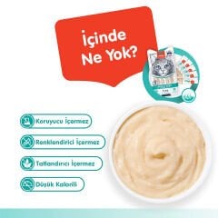 Wanpy Tüy ve Deri Sağlığı Destekleyici Ton Balığı & Somon Fonksiyonel Kedi Kreması Ödülü 5ad x 14gr