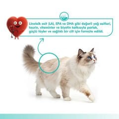 Wanpy Tüy ve Deri Sağlığı Destekleyici Ton Balığı & Somon Fonksiyonel Kedi Kreması Ödülü 5ad x 14gr