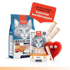 Wanpy Eklem Sağlığı Destekleyici Sığır Eti & Tavuk Fonksiyonel Kedi Kreması Kedi Kreması Ödülü 5ad x 14gr