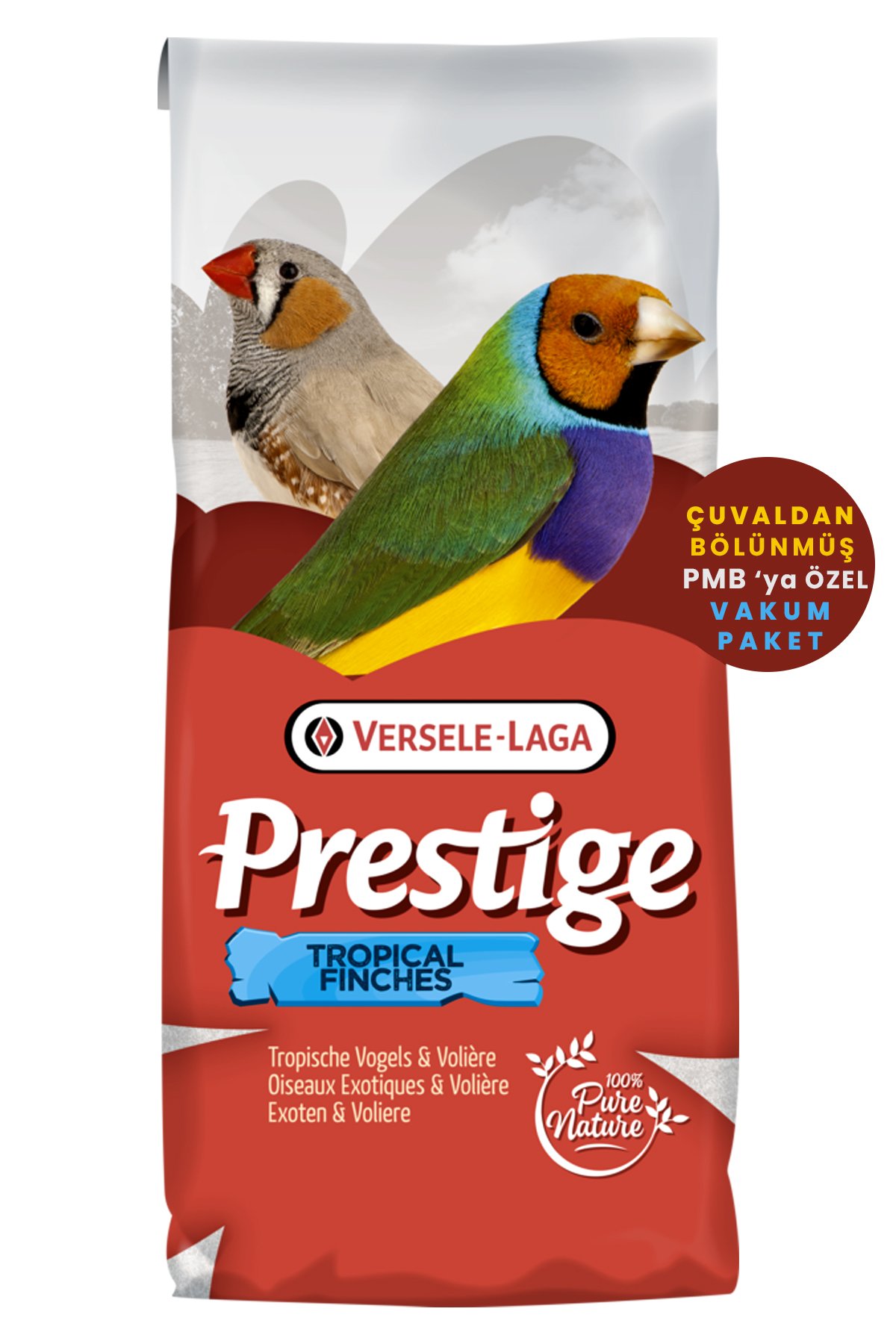 Versele Laga Prestige Tropical Finches Finç Yemi (B) 5 Kg