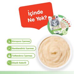 Wanpy Böbrek Sağlığı Destekleyici Tavuk&Sebze Fonksiyonel Kedi Kreması 5ad x 14gr