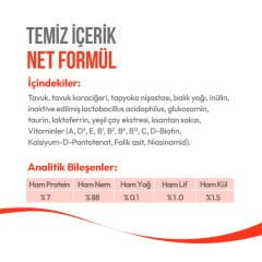 Wanpy Tavuklu & Ciğerli +7 Yaş Tahılsız Kedi Krema Ödülü 5×14 g