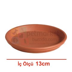 PMB 13 cm Kaliteli Plastik Tabak Mamalık