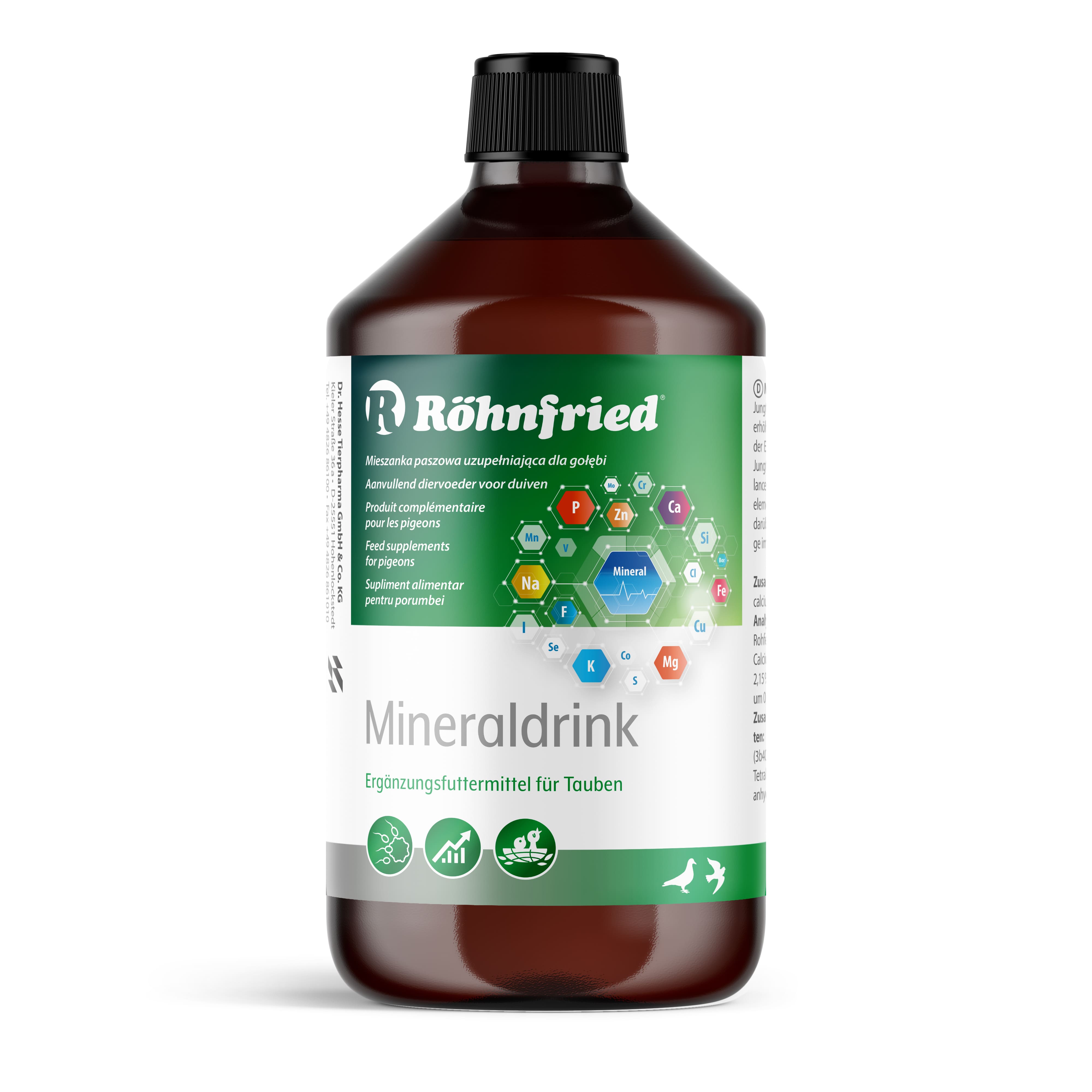 Röhnfried Mineraldrink Özel Sıvı Mineral Desteği (B) 100 ml