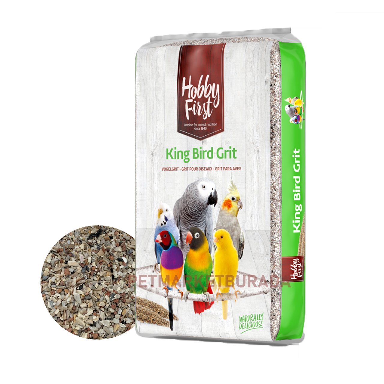Hobby First King Kömürlü Anasonlu Kuş Kumu 20 kg