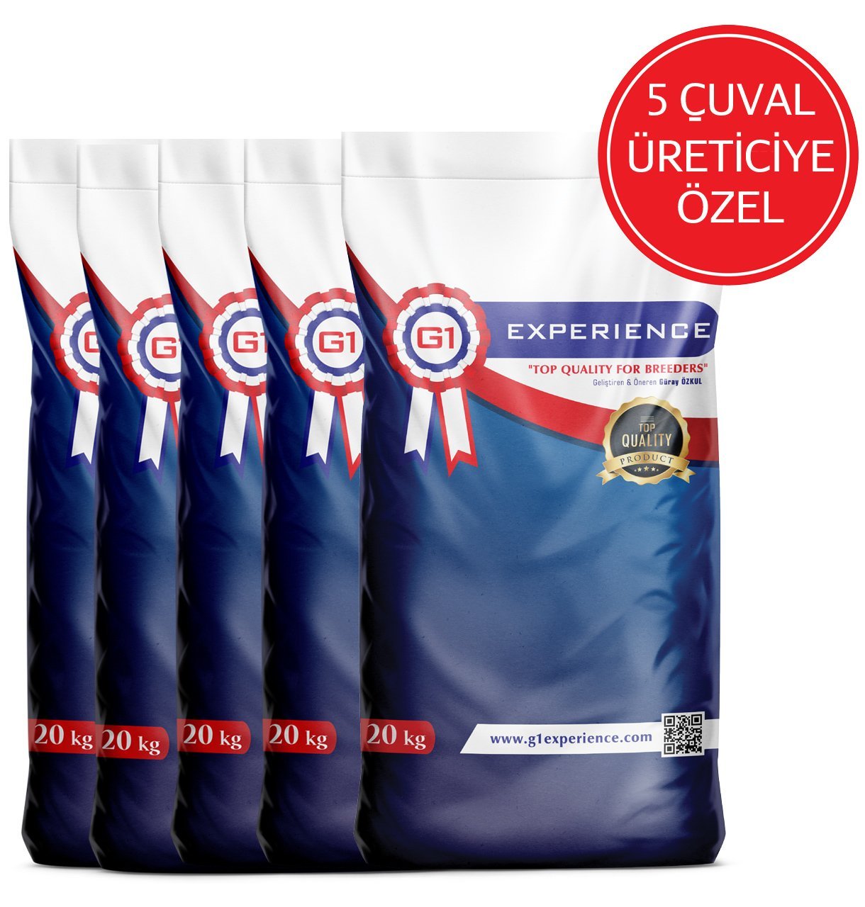 G1-Experience Şalgamsız Perillalı Kanarya Üretici Yemi 20 kg 5 Çuval