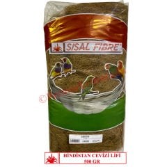 Sisal Fibre Egzotik Kuşlar İçin Hindistan Cevizi Lifi Yuva Malzemesi 500 gr