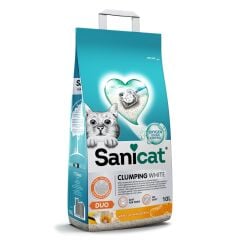 Sanicat Duo Vanilya Ve Mandalinalı Kedi Kumu 10 Litre