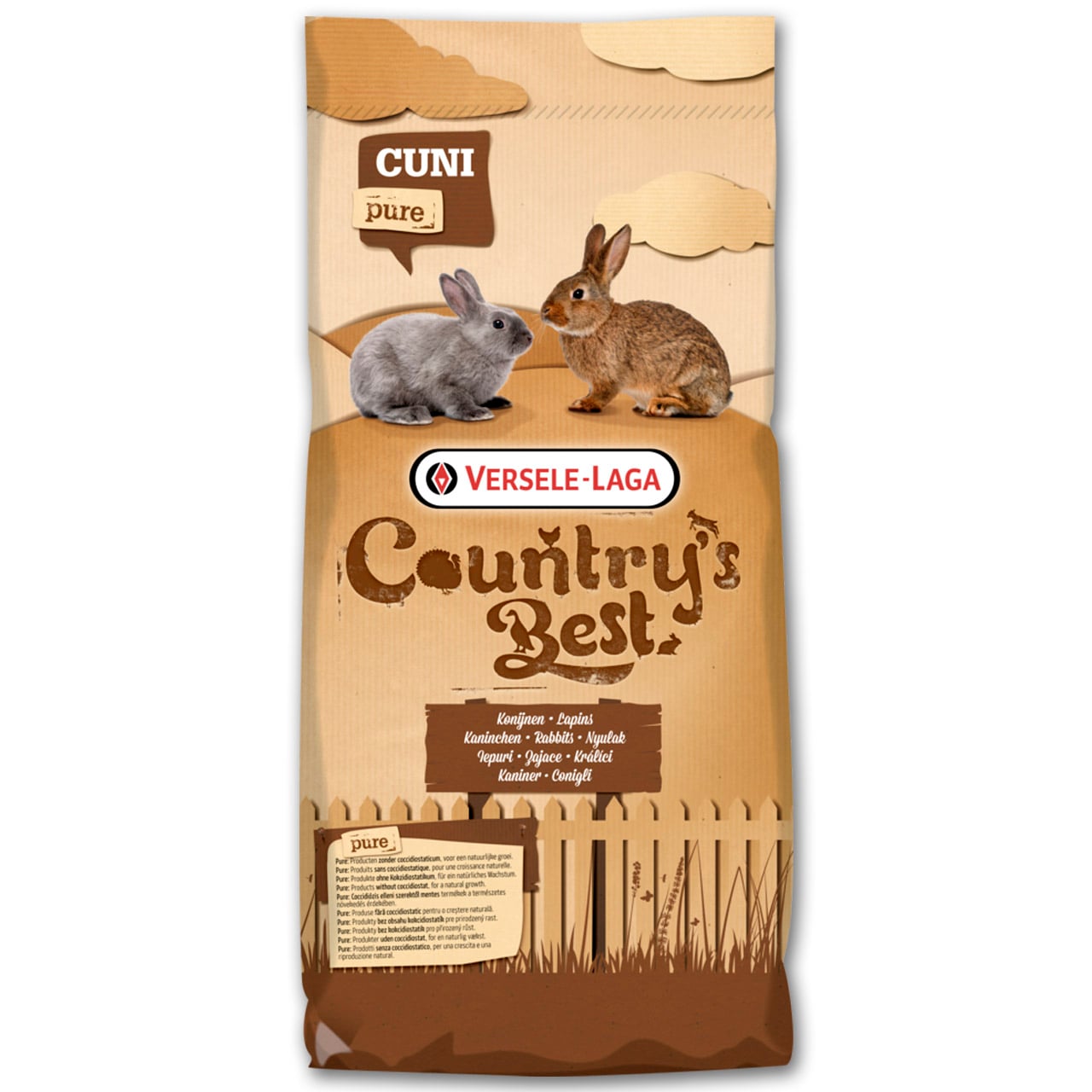 Versele-Laga Country's Best Cuni Fit Pure Palet Tavşan Yemi 20 kg
