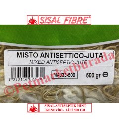 Sisal Fibre Kanaryalar ve Egzotik Kuşlar İçin Antiseptik Hint Keneviri Yuva Malzemesi 500 gr