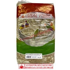 Sisal Fibre Kanaryalar ve Egzotik Kuşlar İçin Antiseptik Hindistan Cevizi Lifi-Sisal Yuva Malzemesi 500 gr