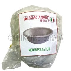 Sisal Fibre Polyester Yuva 10 cm 12 li Paket