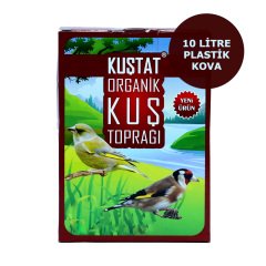 Kuştat Organik Kuş Toprağı 10 litre Kova