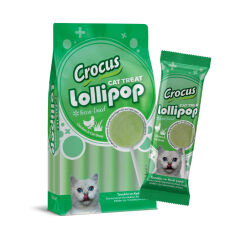 Crocus Kedi Lolipop Karma Lezzetler 5 li paket