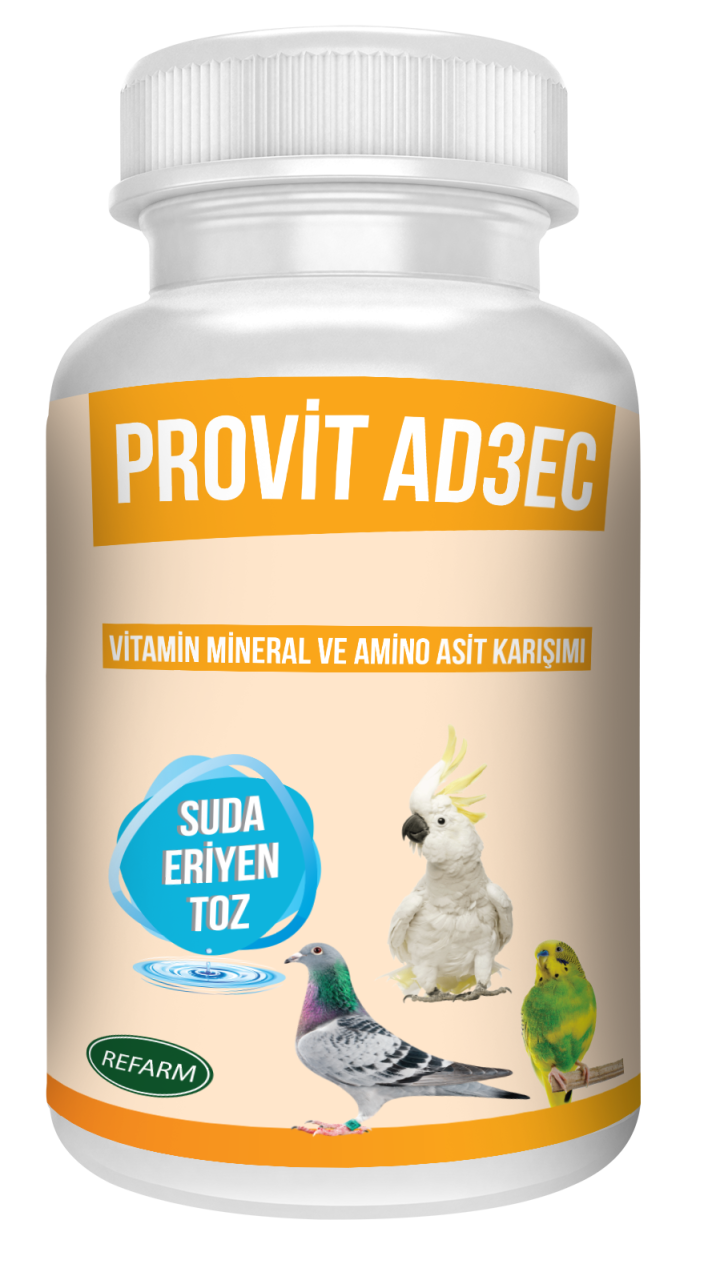 Refarm Provit AD3EC Suda Eriyen Vitamin Mineral Amino Asit Karışımı 100 gr