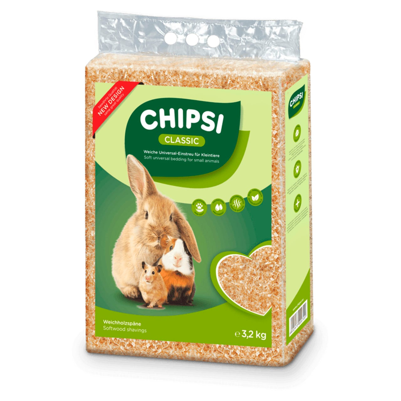 Chipsi Classic Premium Sıkıştırılmış Talaş 3.2 kg