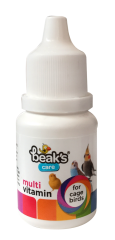 Beaks Tüm Kafes Kuşları İçin Sıvı Multivitamin Takviyesi 25 ml