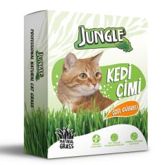Jungle Doğal Kedi Çimi Kutulu Fileli