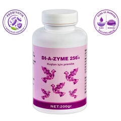 Diazyme 256 A Kuşlar İçin Zengin Probiyotik 200 gr