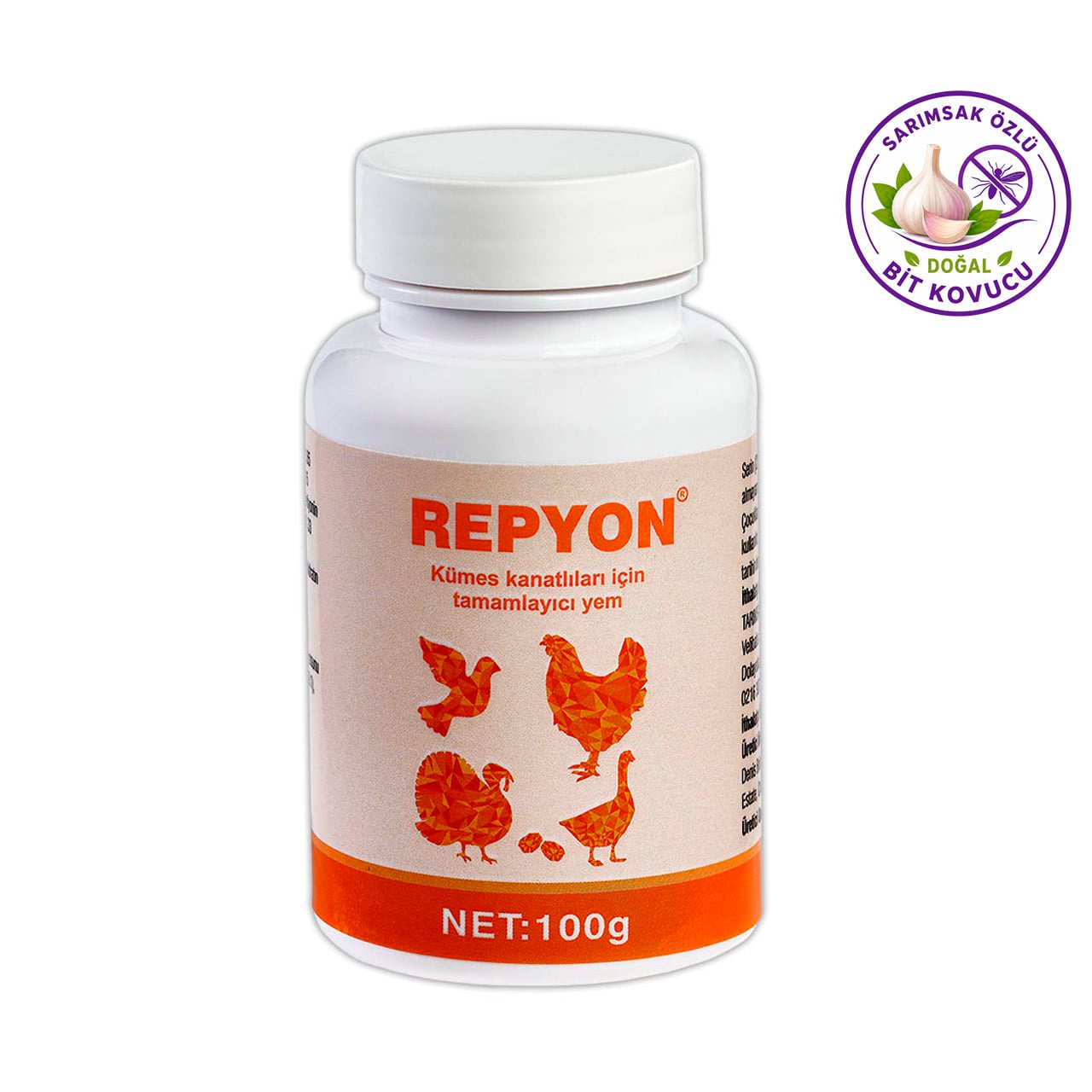 Repyon Kuşlar İçin Doğal Bit ve Dış Parazit Kovucu 100 ml