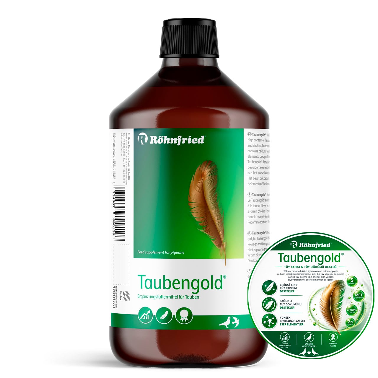 Röhnfried Taubengold Tüy Değişimi Destekleyici Vitamin (B) 100 ml