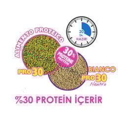 Le Gocce PRO 30 Neutro Bianco Protein&Vitaminli Özel Mama Nemlendiricisi (OP) 5 kg