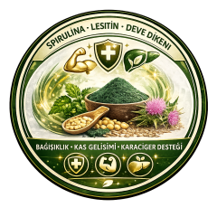 Röhnfried Spiru Plus Spirulina Lesitin ve Deve Dikeni İçeren Özel Karışım 450 g