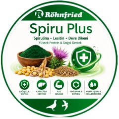 Röhnfried Spiru Plus Spirulina Lesitin ve Deve Dikeni İçeren Özel Karışım 450 g