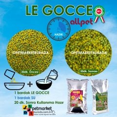 Le Gocce PRO 30 Neutro Bianco Protein&Vitaminli Özel Mama Nemlendiricisi (B) 1 kg